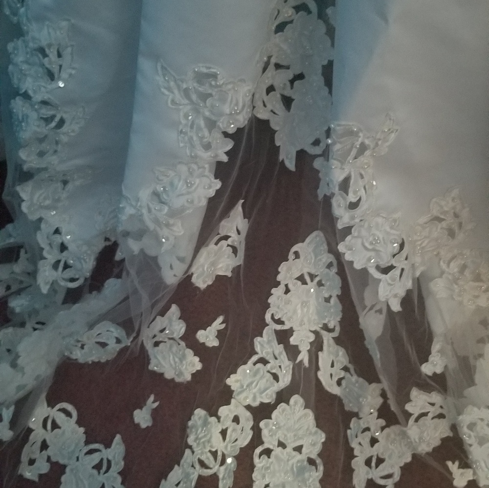 $200Lady Eleanor size 12 never worn wedding dress.